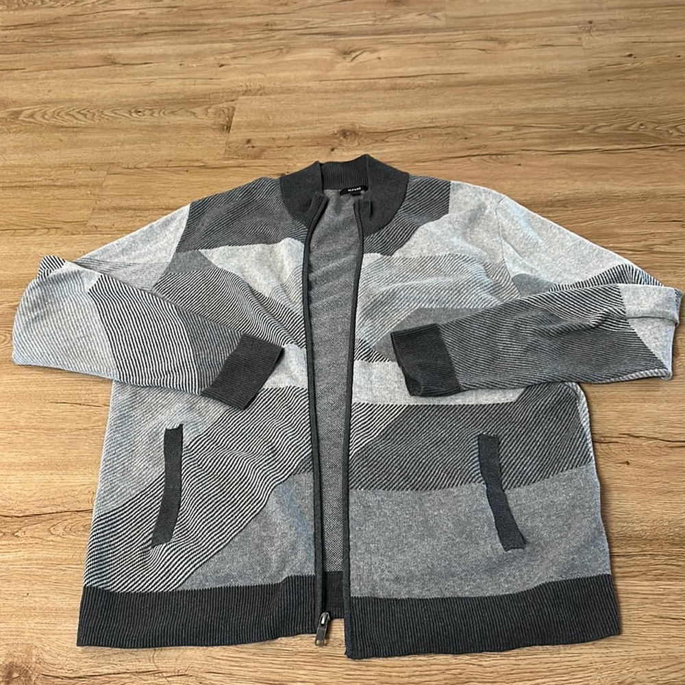 Alfani cardigan size XL men's
